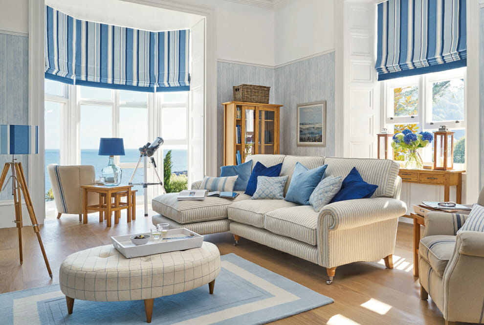 coastal style living room