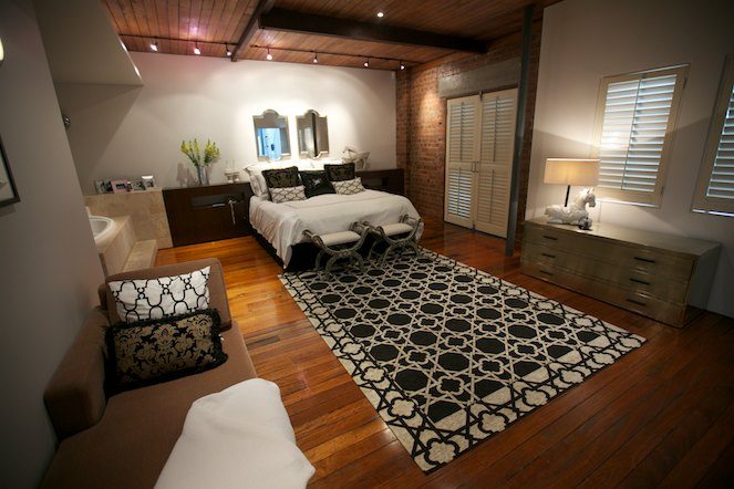 contemporary style living room