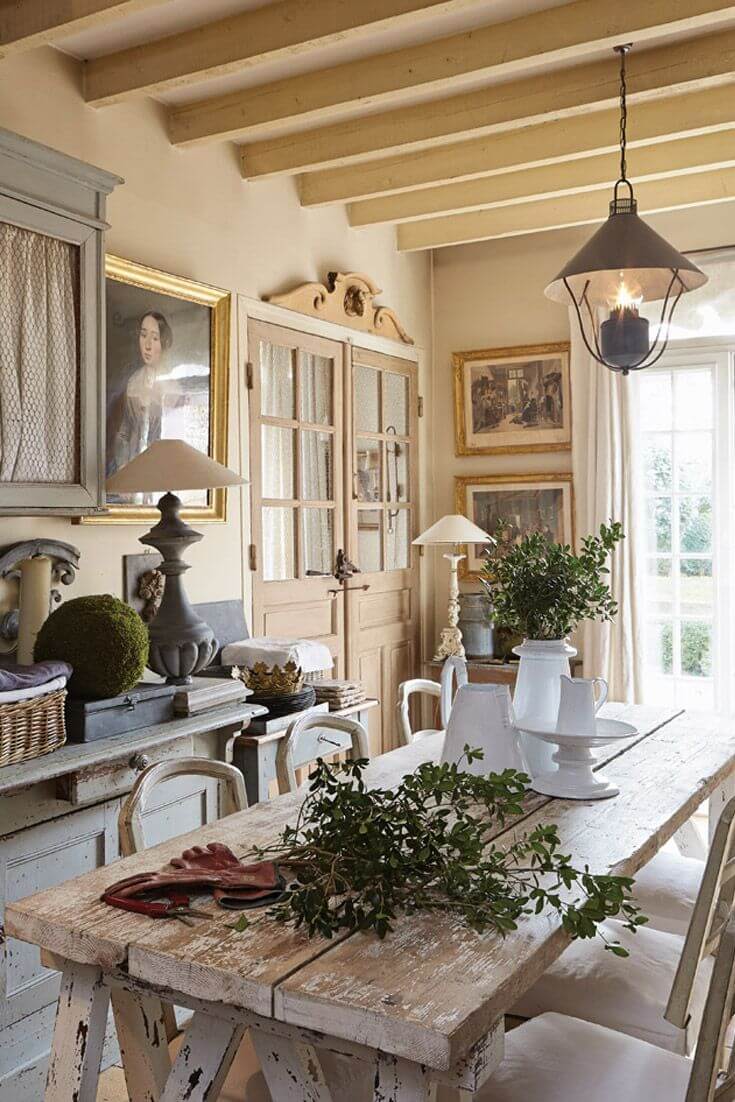 frenchcountry style living room