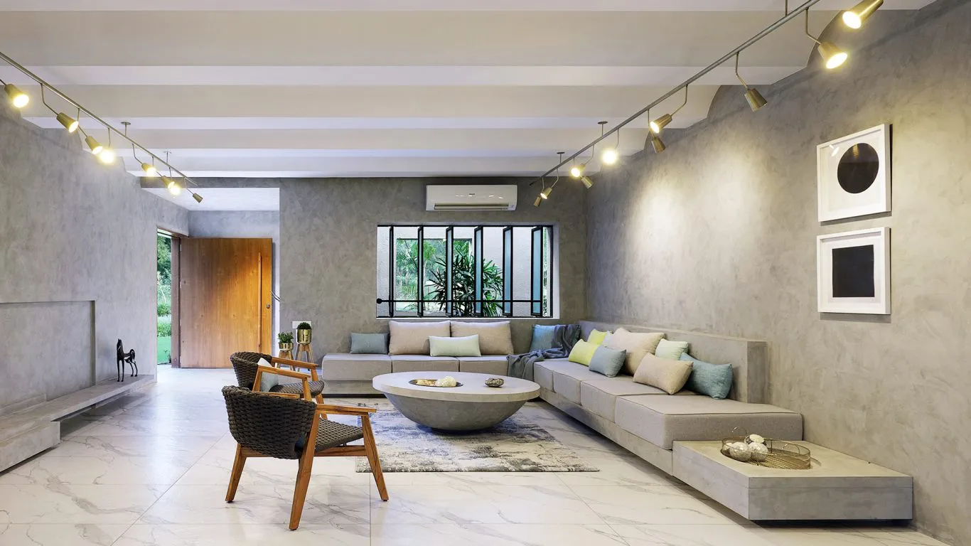 Living room interior design
