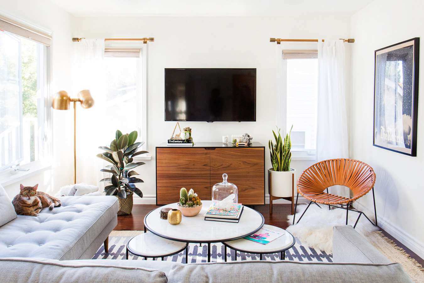 Living room interior design
