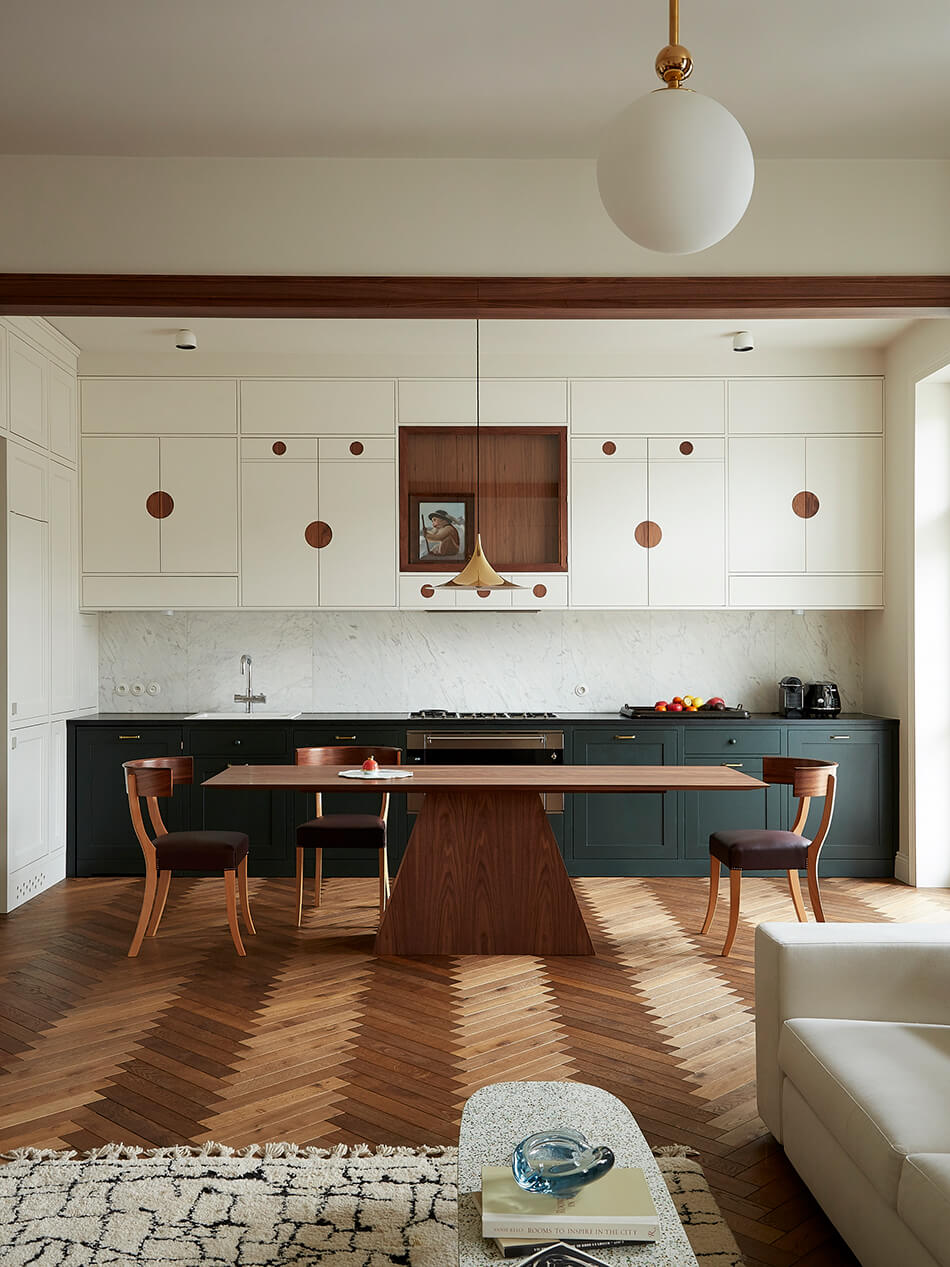 midcentury style living room