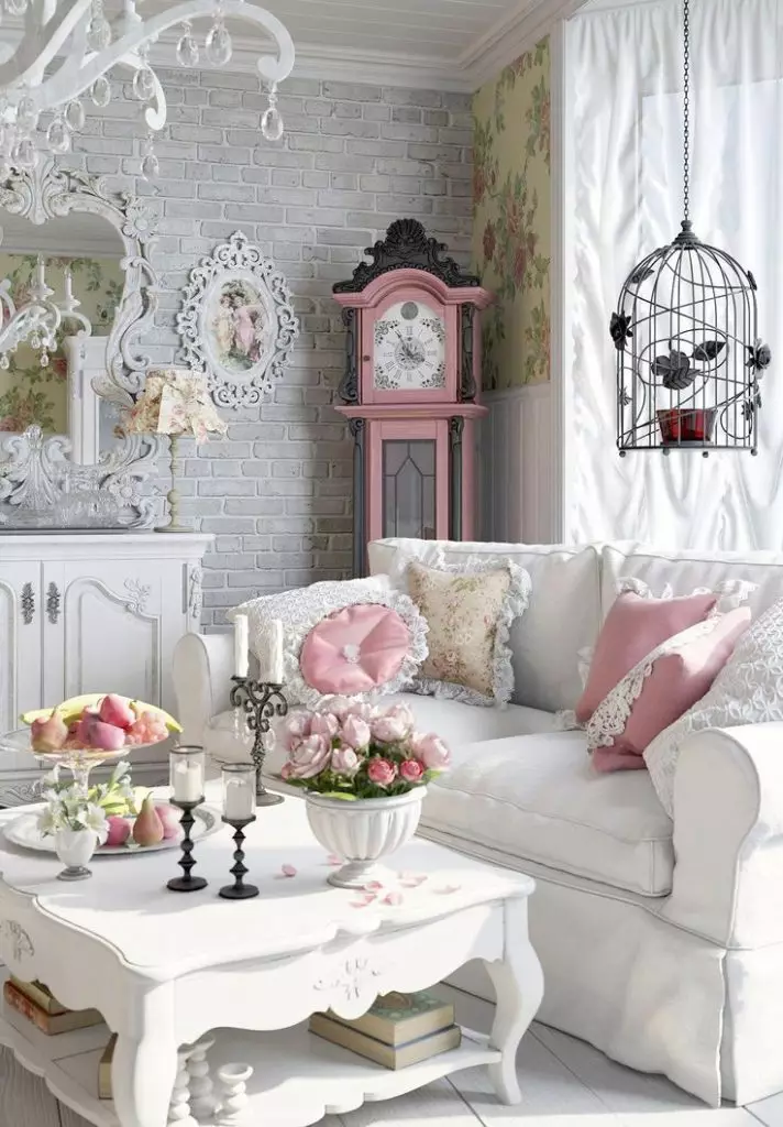 shabbychic style living room