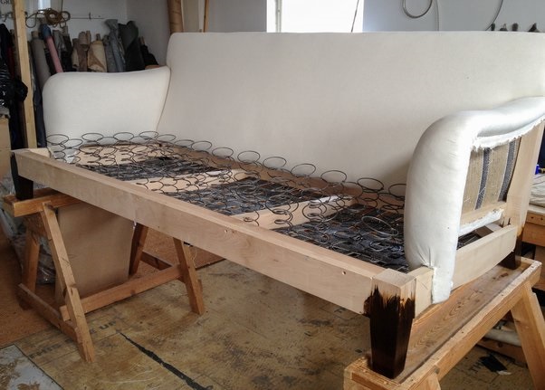 Custom sofa making
