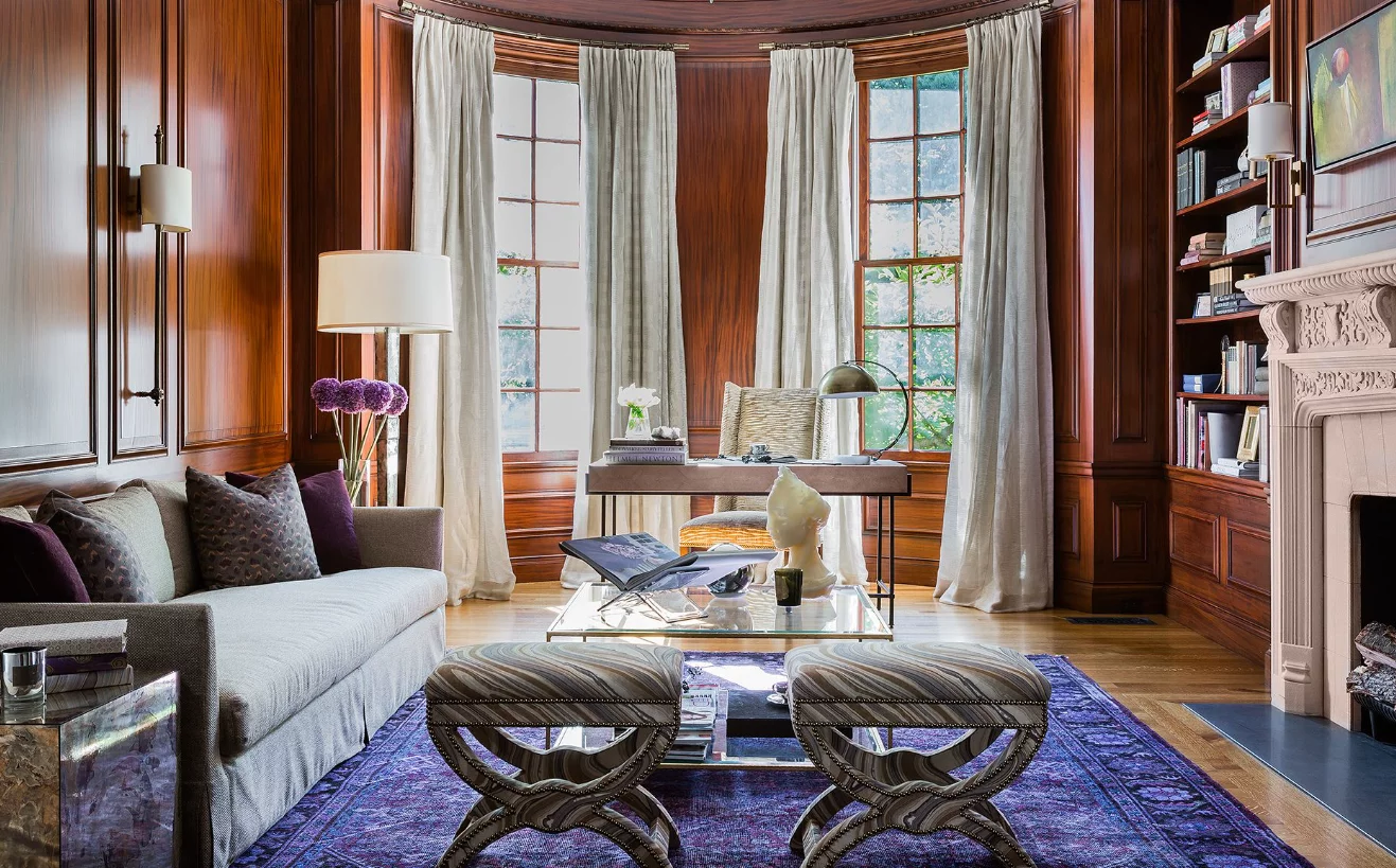 traditional style living room